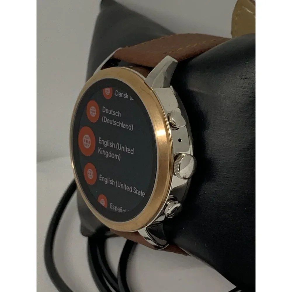 Fossil Gen 4 Authentic Digital Dial Smart Watch Custom Band FTW6016 NP24